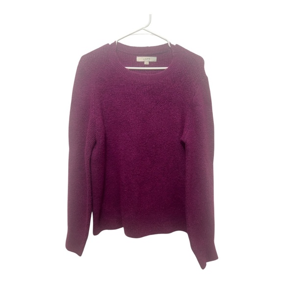 LOFT Sweaters - LOFT purple pull over Sweater